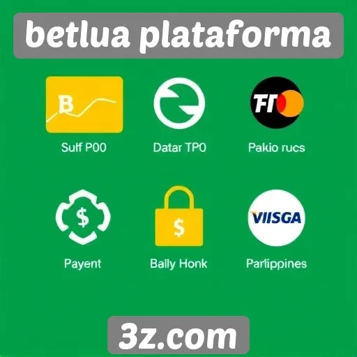Métodos de pagamento disponíveis na betlua plataforma